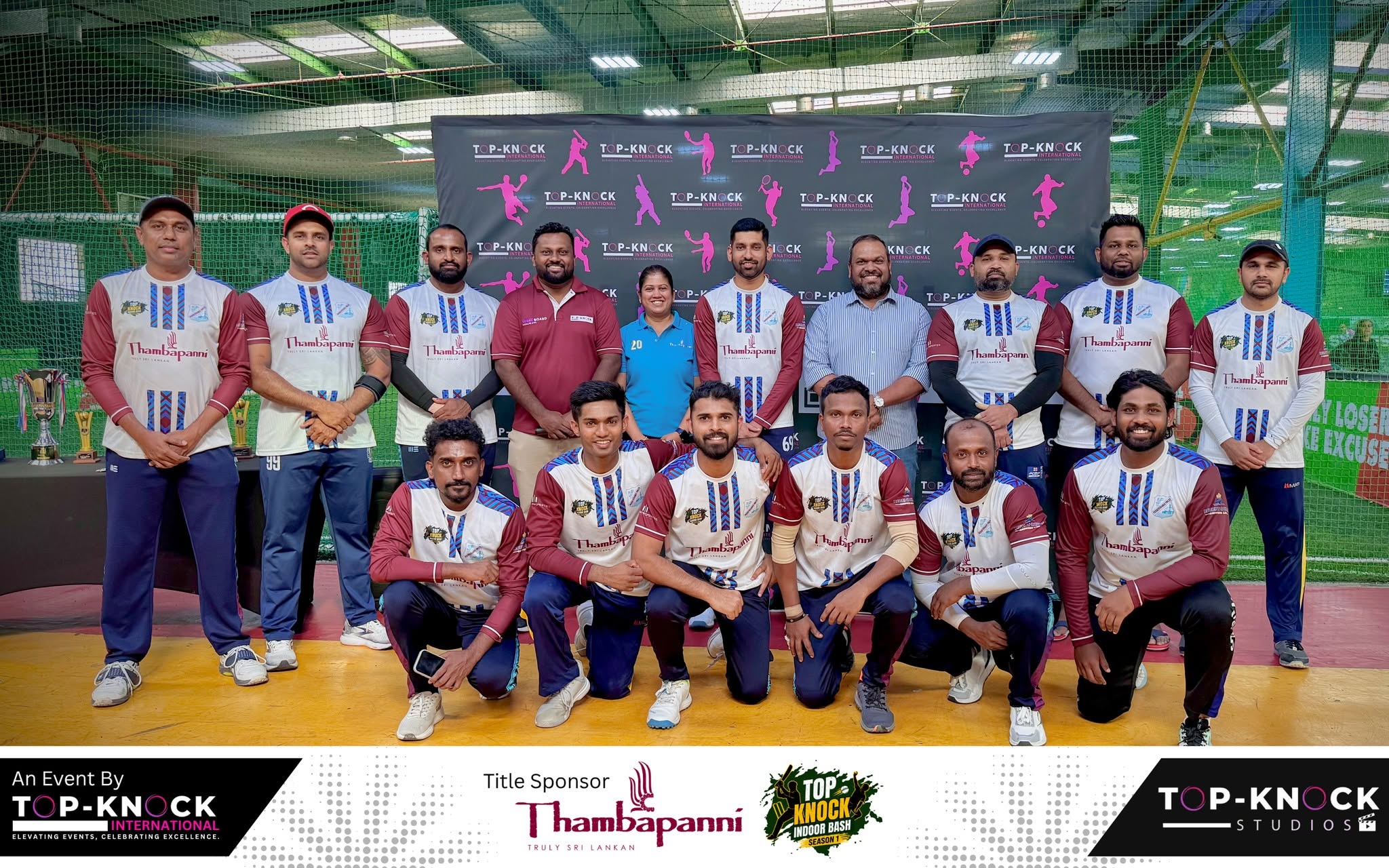 Cricket team group photo